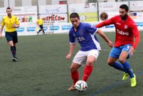 El carball�s David Garc�a, es uno de fijos, en un partido en As Eiroas. 