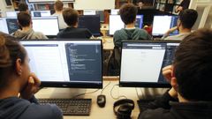 Imagen de archivo del IES San Clemente de Santiago, especializado en informática