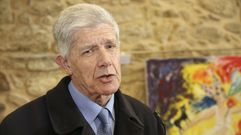 Rabu�al Pati�o, no Couto, recollendo o seu galard�n de Bo e Xeneroso