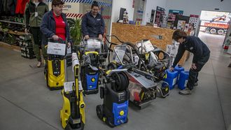 El alquiler y venta de hidrolavadoras se ha disparado en Alquinoia en las �ltimas semanas