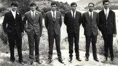 Los seis hermanos formaron parte de la tripulaci�n del primer barco de la familia, el Hermanos Rodr�guez Bouza