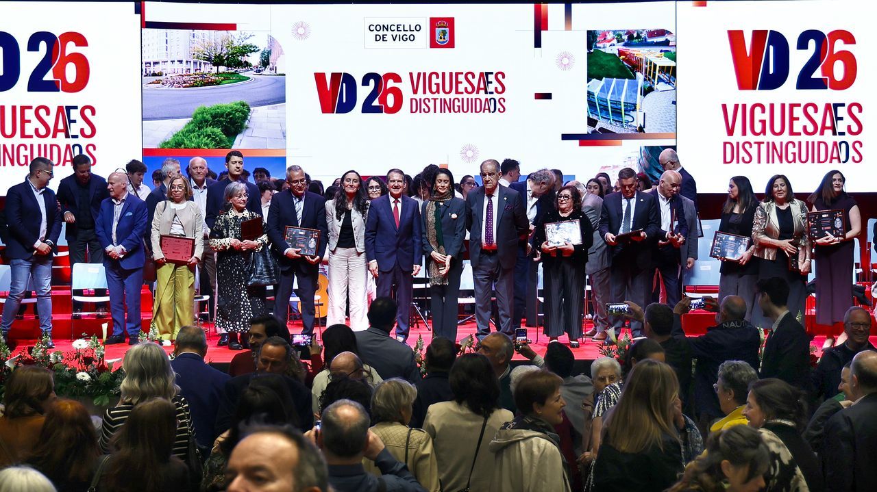 Vigo reconoce a sus distinguidos en una gala marcada por los retos de ciudad