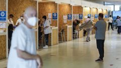 En Expourense hay jornada de vacunaci�n masiva con Janssen