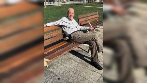 Imagen del desaparecido en Oleiros facilitada por el Concello