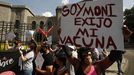 Un grupo de personas se manifiesta en Mxico para exigir vacunas contra la viruela del mono