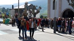 Imagen de archivo de la procesi�n del d�a 23 de abril en Vilamart�n de Valdeorras.