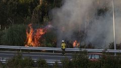 Incendio en la tercera ronda