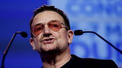 Bono, el l�der de U2, critica la falta de apoyos a la econom�a espa�ola