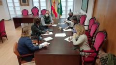 Reuni�n de responsables municipales de los cinco ayuntamientos, el viernes