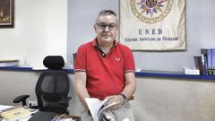 Jes�s Manuel Garc�a, director de la UNED en Ourense