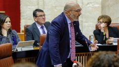 El portavoz de Vox en el parlamento andaluz, Alejandro Hern�ndez