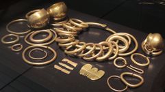 El tesoro castrexo de Caldas, que conserva el Museo de Pontevedra