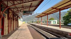 La estacin de tren A Ra-Petn.