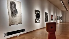 Parte de la obra que forma parte de la exposici�n de Marita Carmona