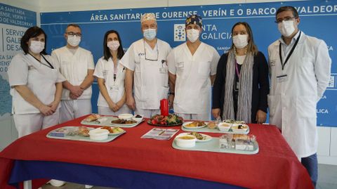 La presentación de los menús tuvo lugar en el CHUO