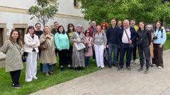 La delegaci�n mari�ana en Urdaibai