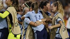 Imagen de archivo de la selecci�n durante un encuentro de la Eurocopa el pasado julio