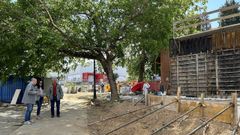 La alcaldesa Mar�a Pan visit� las obras esta semana.