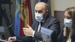 El vicepresidente y consejero de Administraci�n Auton�mica, Medio Ambiente y Cambio Clim�tico, Juan Cofi�o