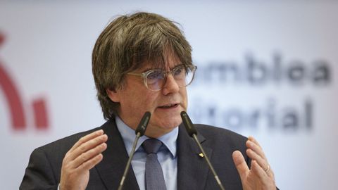 El expresident de la Generalitat Carles Puigdemont