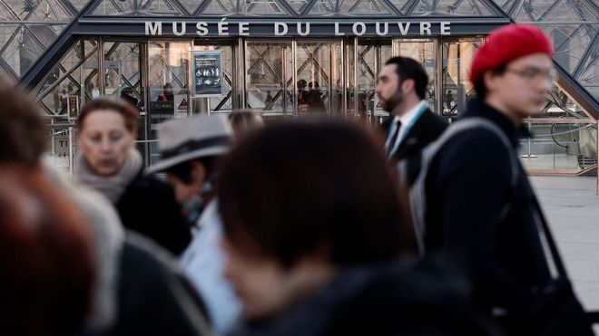 El Museo del Louvre, cerrado por la huelga de sus trabajadores
