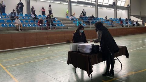 Entrega de diplomas en Outeiro de Rei.La actividad de formacin termin hace meses