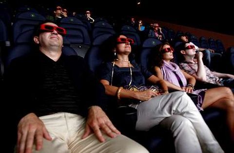 Las proyecciones en 3D ya forman parte habitual de la oferta de las salas de cine.