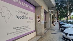 Antiguo local del supermercado DIA, ahora en manos de Recoletas Salud, en la calle Valle Incl�n