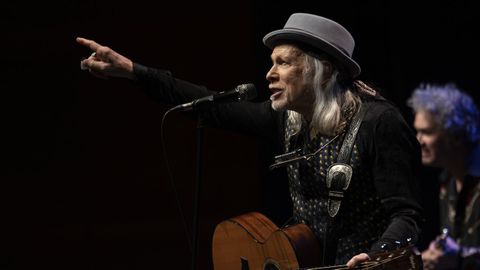Elliott Murphy durante una actuaci&oacute;n.