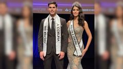 Jacobo Picn y Lara Vzquez triunfaron en el certamen de belleza.