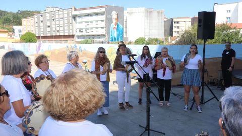 El mural de Castelao fue realizado por Fernando Y��ez