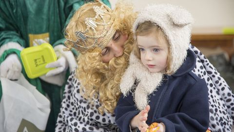 Visita de los Reyes a Tines (Vimianzo)