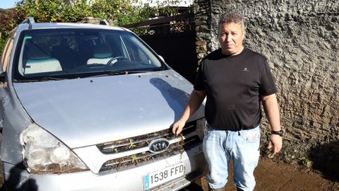 Los daos causados por la tromba de agua en Viveiro