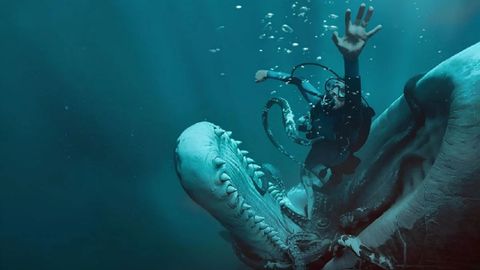Fotograma del filme dirigido por&nbsp;Brian Duffield &laquo;Whalefall&raquo;.