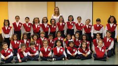 Coro infantil Mini Winnie de la Escuela de M�sica Divertimento de Oviedo.