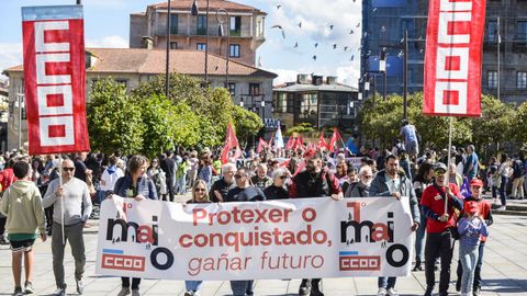 Manifestación en Pontevedra.