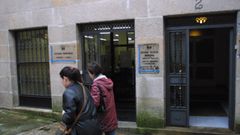 Sede municipal en la calle Churruchaos, de Pontevedra, que se va a reformar