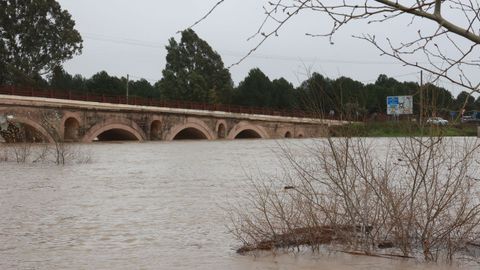 El r�o Guadalete a su paso por el municipio de  Jerez de la Frontera, en C�diz