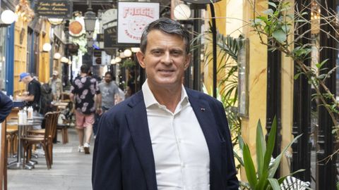 El ex primer ministro francs Manuel Valls, en junio en Pars.