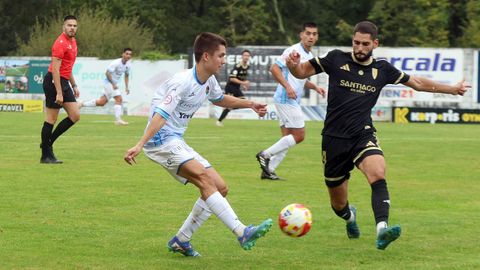 Partido de Tercera Federación entre el Boiro y el Compostela en el Campo municipal de Barraña