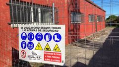 La fachada del aula de m�sica se acondicionar� para solucionar los problemas de humedades
