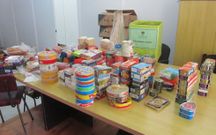 Parte de lo recogido en Baio durante la campa�a Danos a lata. 