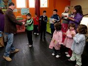En el centro ourolense estudian hoy en d�a 12 escolares.