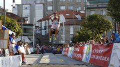 Salto de longitud en una edicin anterior de Saltar na Ra