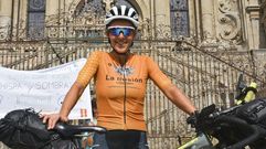 Susana G�mez Casti�eira, en una imagen de archivo en otro reto solidario