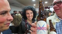 Presentaci�n de la cerveza Chacueca en el Centro do Vi�o da Ribeira Sacra de Monforte, en imagen de archivo