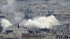 Enfrentamientos en Kobani.