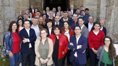 Foto de familia de los candidatos que concurrieron a las elecciones municipales en el 2019.