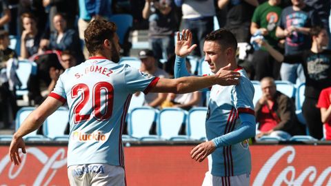 Celta-Eibar (2-0) en Primera el 24 de febrero del 2018.