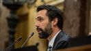 El presidente del Parlamento de Catalu�a, Roger Torrent